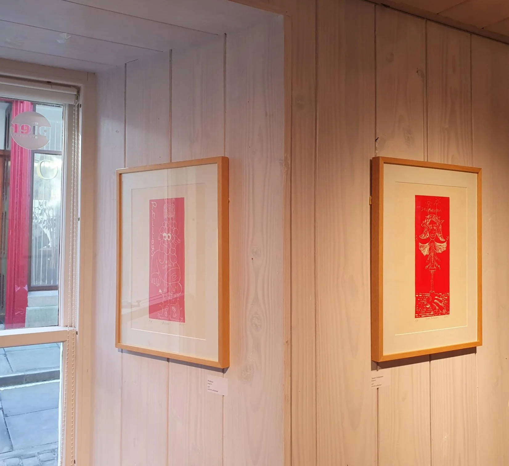 There are still a few days remaining to see Consequences - Soulisquoy Young Associates, on display until 24 March

This series of collaborative prints was created in 2025 by the four young people who currently form @soulisquoy Young Associates. The g