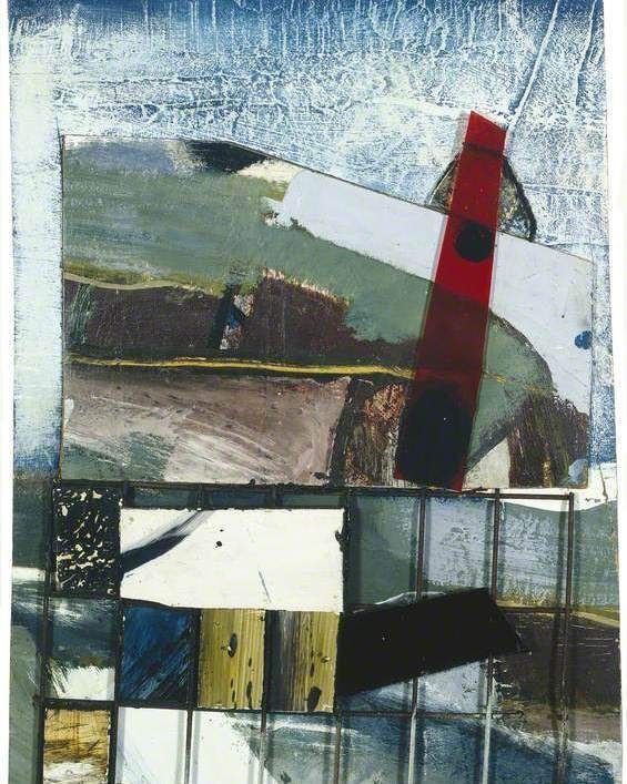 This week @artukdotorg #OnlineArtExchange is all about Tiles for &lsquo;The Arab Hall: Past and Present&rsquo; at Leighton House @leightonsambournemuseums 

Built up Coast by Peter Lanyon (1918&ndash;1964) is an abstracted view of the seashore, const