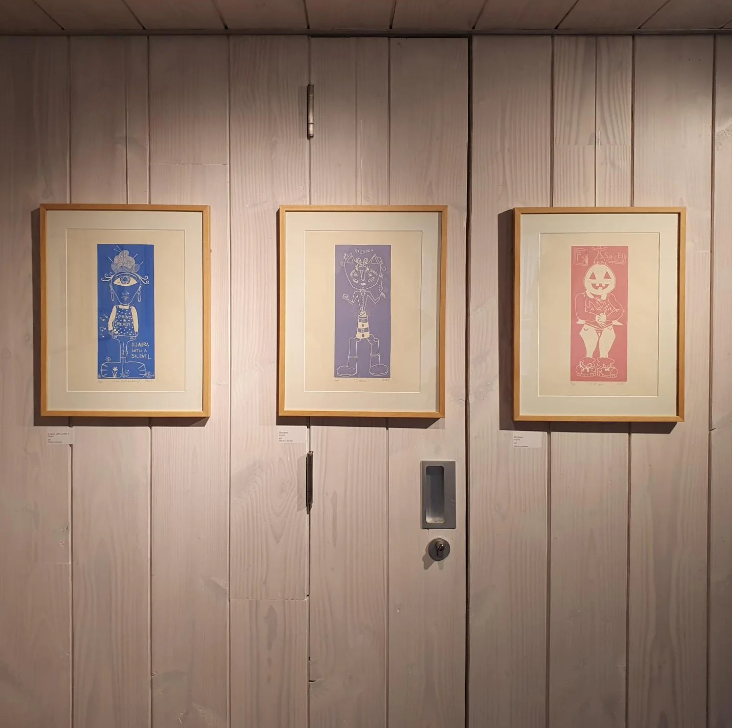 BACK BY POPULAR DEMAND:
Consequences - Soulisquoy Young Associates, is back on display until the end of April
This series of collaborative prints was created in 2025 by the four young people who currently form @soulisquoy  Printmakers Young Associate