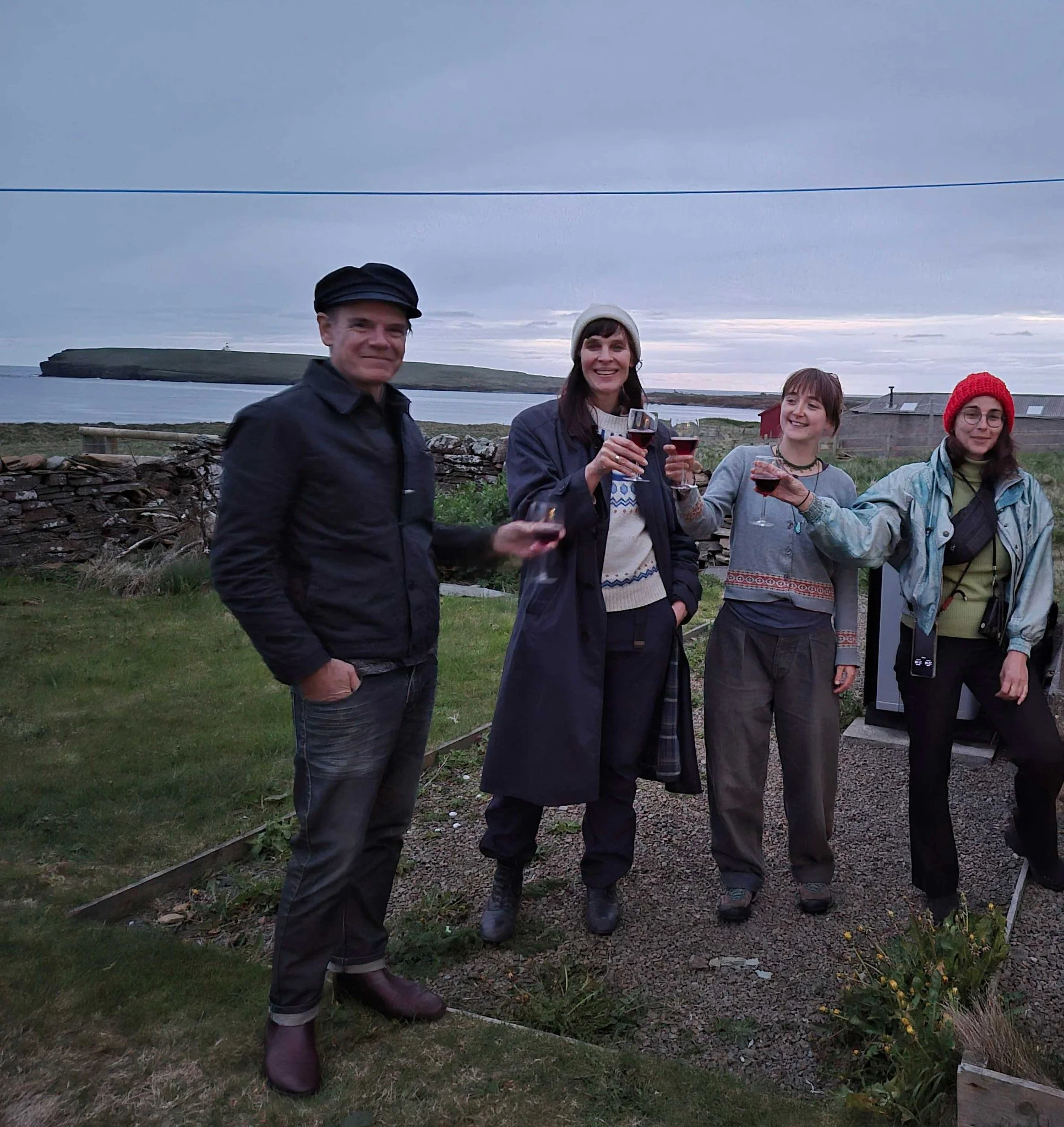 We are delighted to welcome Australian artist James Geurts,  Carolin Seeliger from Germany, Glasgow based Oli Turner and Eleonora Strano from France to Linkshouse &ndash; Orkney Arts Residency this week. 

James is presenting a temporary installation