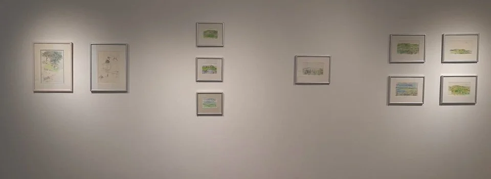 When you’re tired of the mountains and the rivers and the trees... Drawings by Marian Ashburn