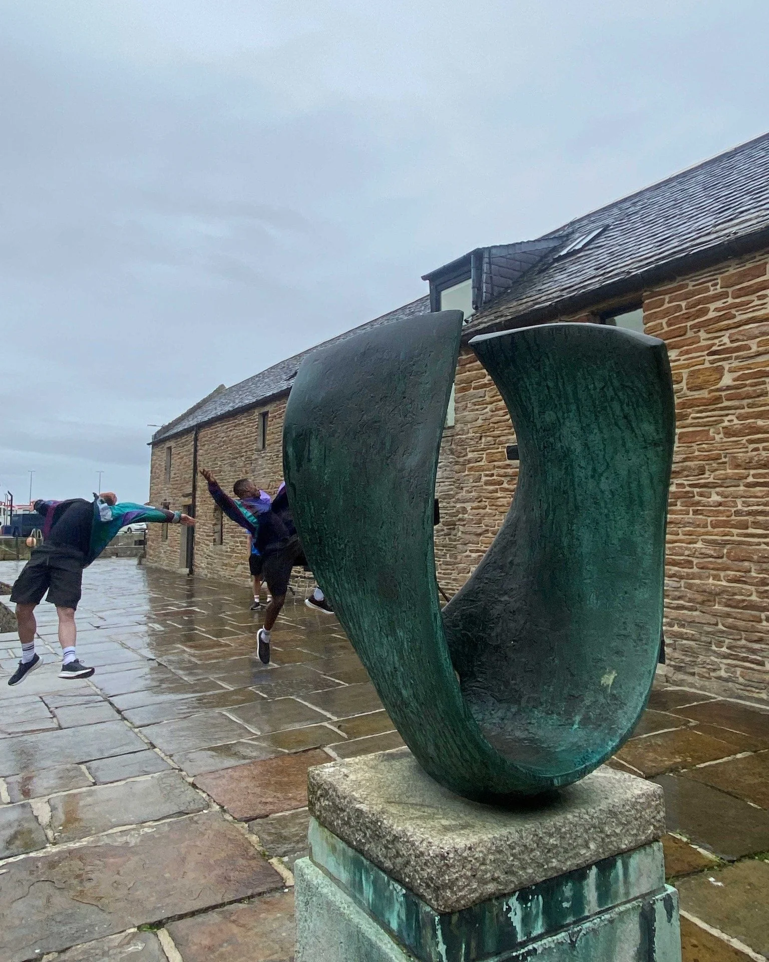 Here are some pics of last week's Pop! by Vince Virr Dance Company, performed on our pier. This high energy dance duet were not put of by the rain! Thanks to Stef at Move Orkney for asking is to host a performance.

Photos thanks to @megumibarrington