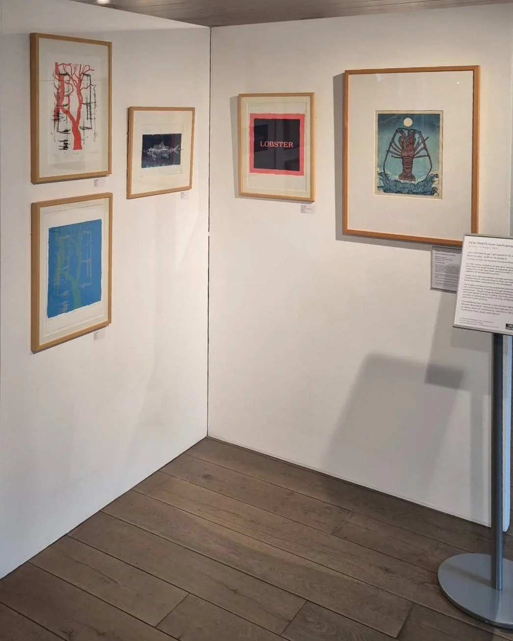 Soulisquoy Printmakers - New Prints
is on display at the Pier Arts Centre until 15 August

This year for their annual display of new work, @soulisquoy printmakers have taken the broad themes of mapping, journeying and viewpoint/s as the basis from wh