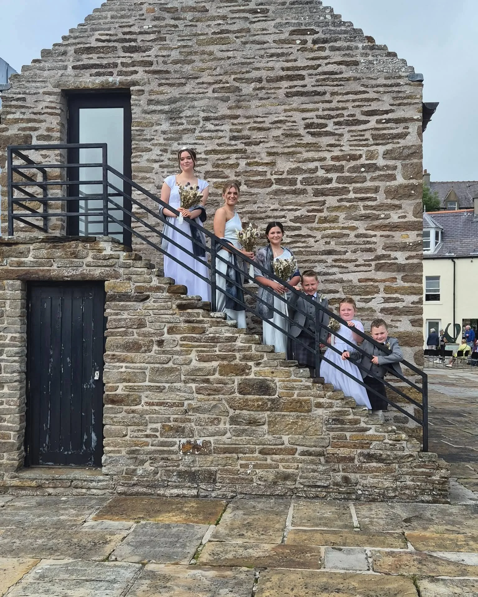 We had a lovely start to @stromnessshoppingweek  2026 with a visit from the royal party and the West Mainland Strathspey &amp; Reel playing on the pier.

Fingers crossed the weather stays dry for the PAVEMENT ARTIST COMPETITION at 2pm today. We're de