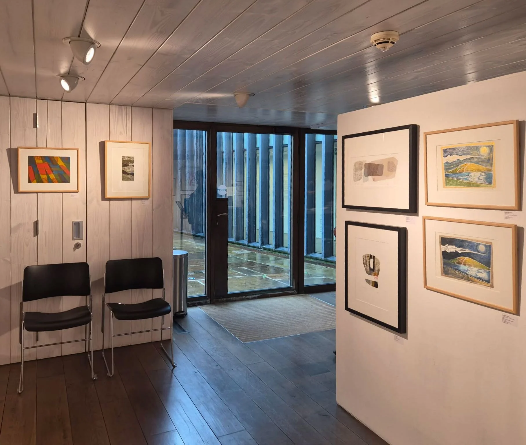 Soulisquoy Printmakers - New Prints comes to an end at 5pm tomorrow (Saturday 15 August)

This year for their annual display of new work, @soulisquoy Printmakers have taken the broad themes of mapping, journeying and viewpoint/s as the basis from whi