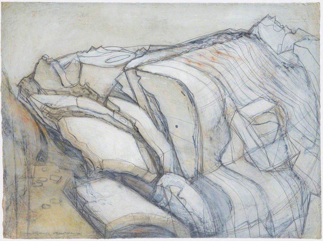 This week's @artukdotorg #OnlineArtExchange is all about holidays and travel.

Scottish artist Wilhelmina Barns-Graham's (1912&ndash;2004) work was inspired by travel, both within Britain and in Europe, including to the Grindelwald Glaciers in Switze