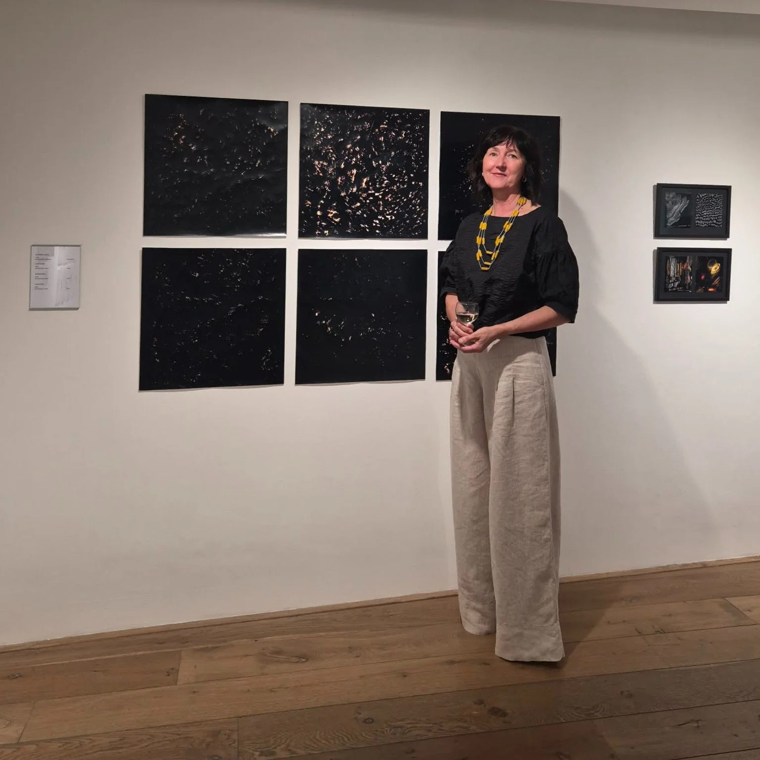 We had a lovely evening on Friday for the preview of Water and Ground - New work by Teresa Borek

This exhibition by Stromness artist Teresa Borek  explores a dialogue with landscape, geology and memory. On display until 7 November 2026

Open Tuesday
