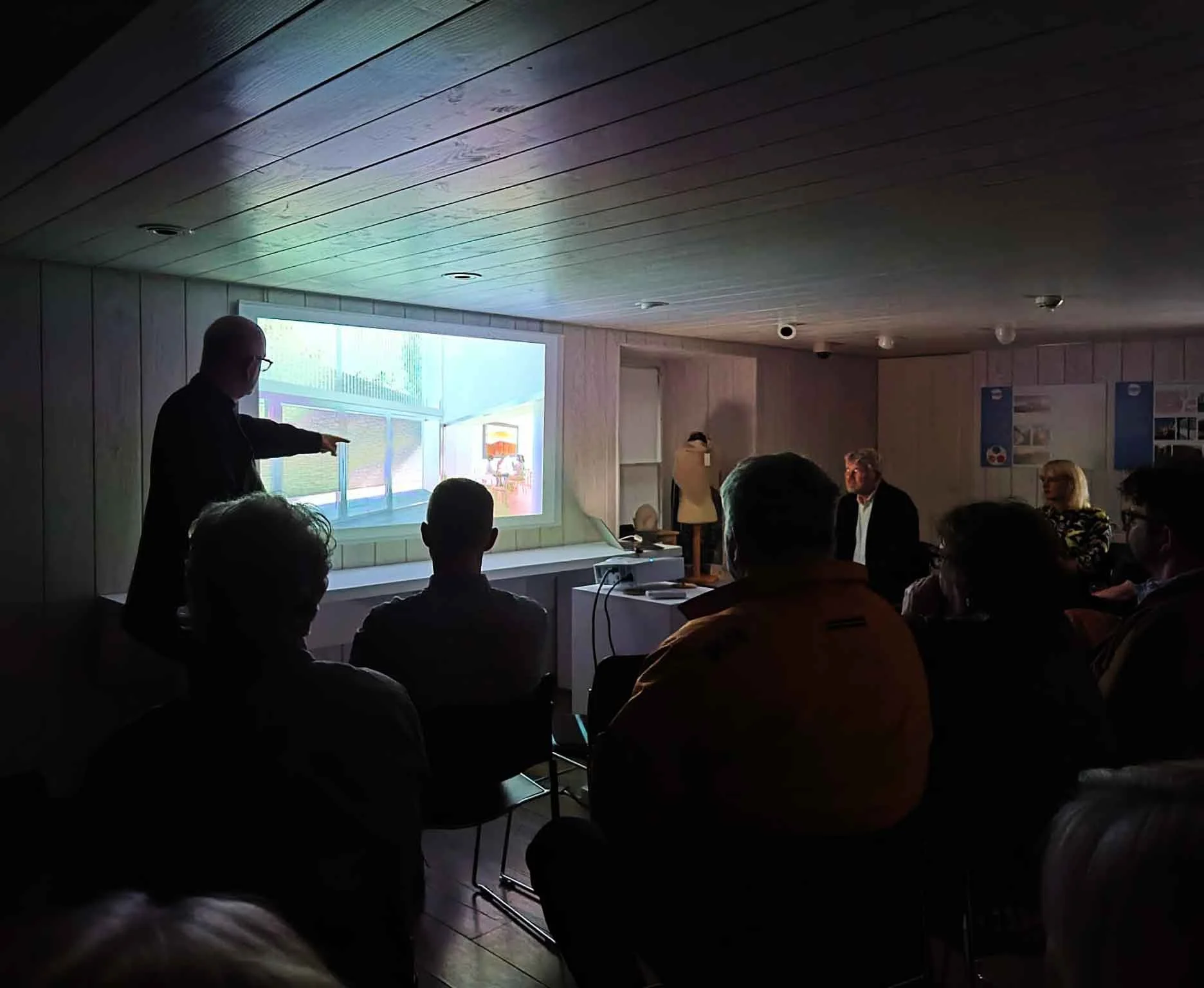 Last night we were delighted to share our plans for the former Stromness Post Office with our neighbours and community partners. 
The display is open to the public in the gallery shop from this morning. Please stop by to have a look and leave a comme