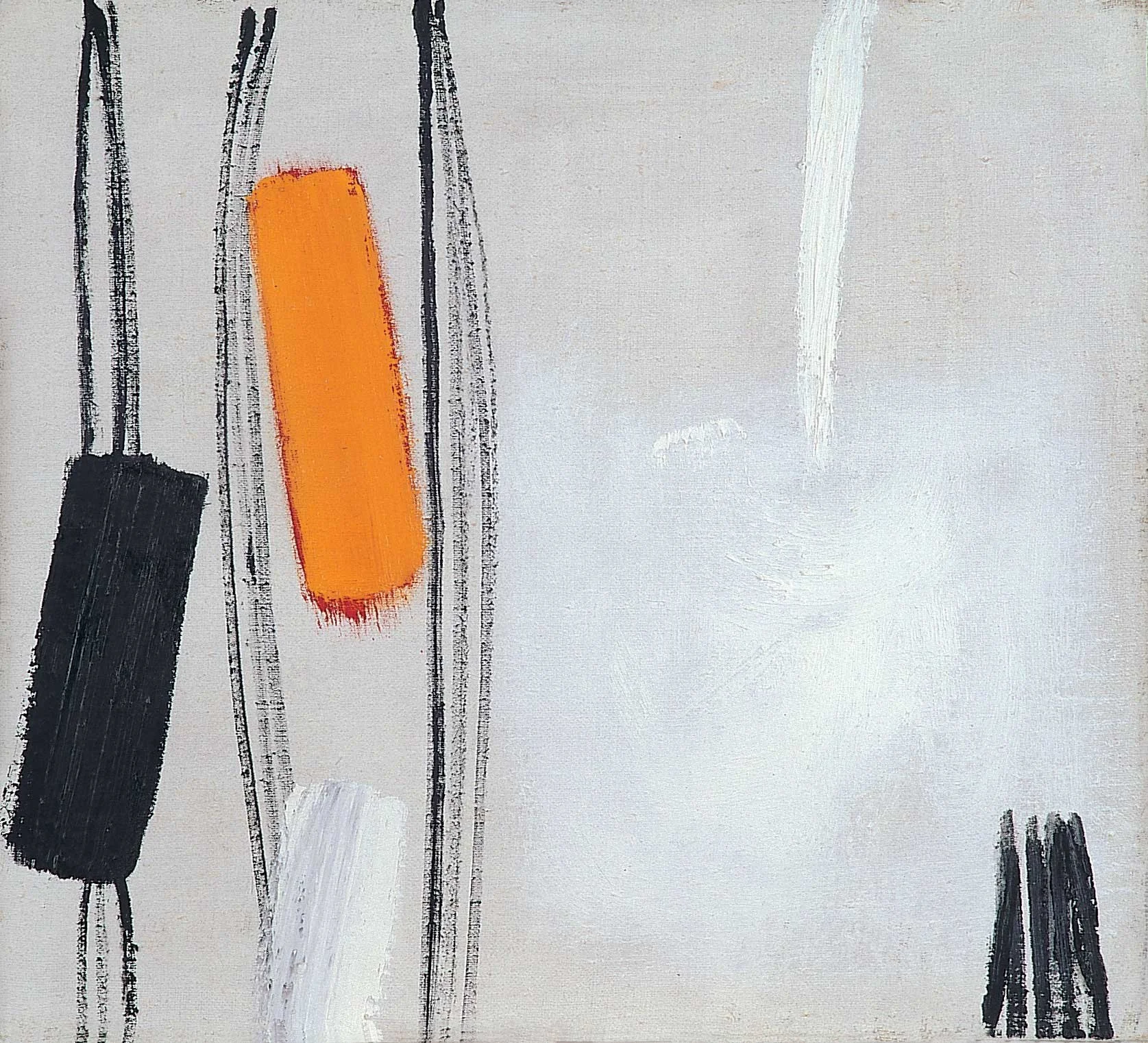Today we celebrate the birth of Terry Frost (1915-2003) with Black and Orange 1959 from our collection

#PierArtsCentre