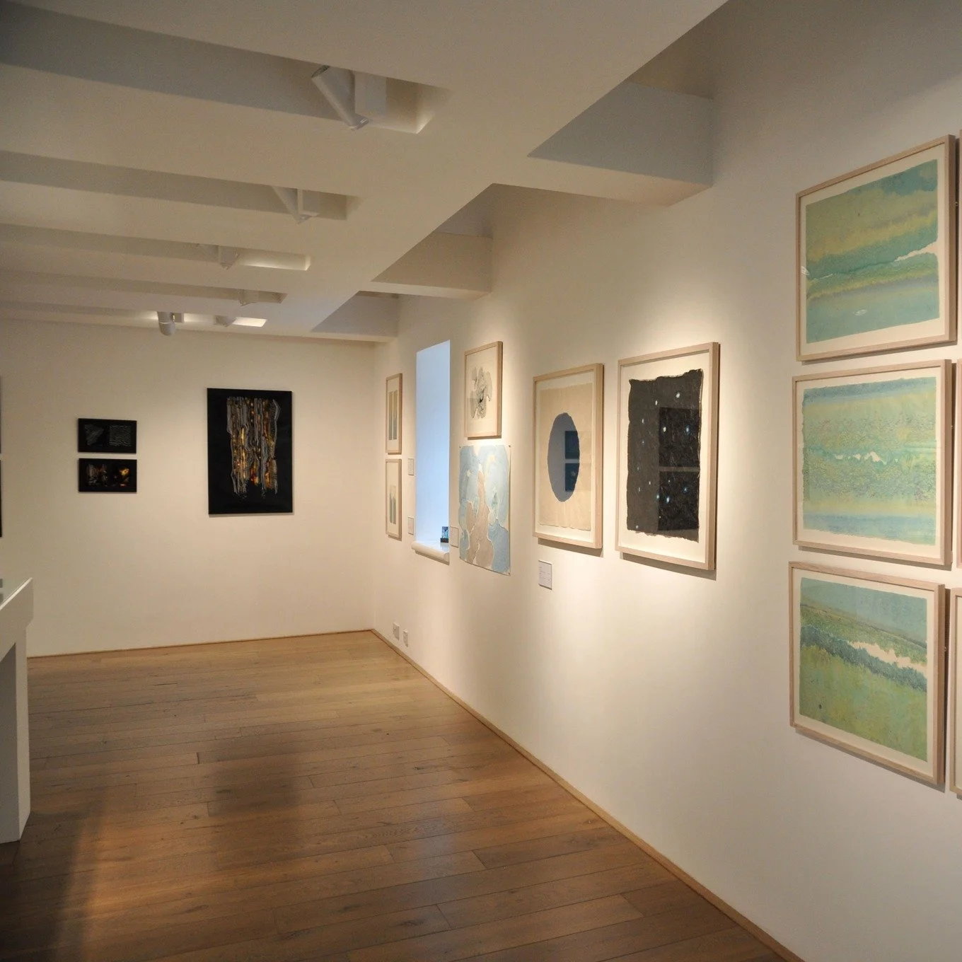Our current exhibition, Water and Ground - New work by Teresa Borek is on display until 7 November

The exhibition brings together work by Stromness artist Teresa Borek, using mainly inks to illustrate her exploration of landscape, geology, memory, a