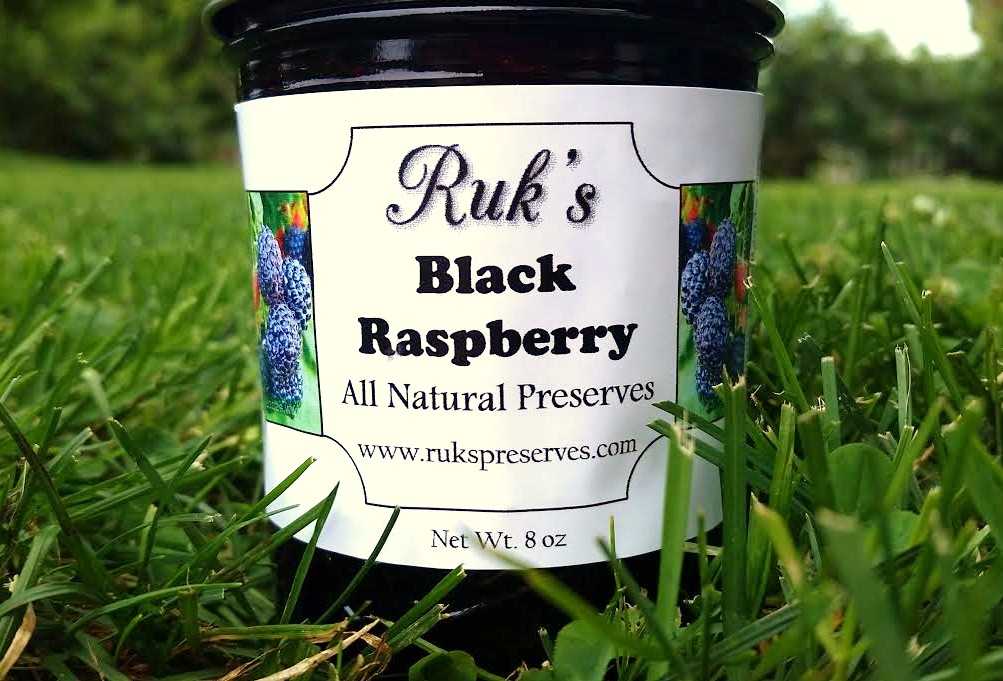 8 oz. Jar ( July) Made from hand picked, home-grown black raspberries, this flavor is a customer favorite and only available for a limited time! Order this one in advance because it goes fast! Ingredients: Black Raspberries, Sugar, Pectin