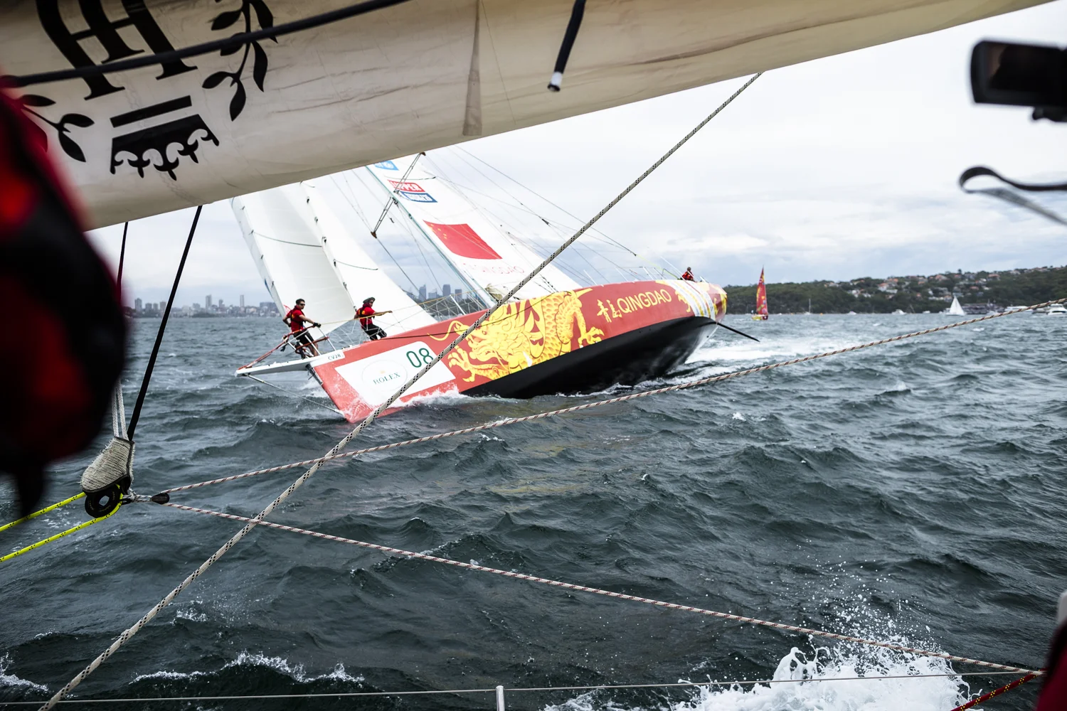 Clipper Round the World Yacht Race, Team Garmin racing in Rolex Sydney to Hobart 2015.