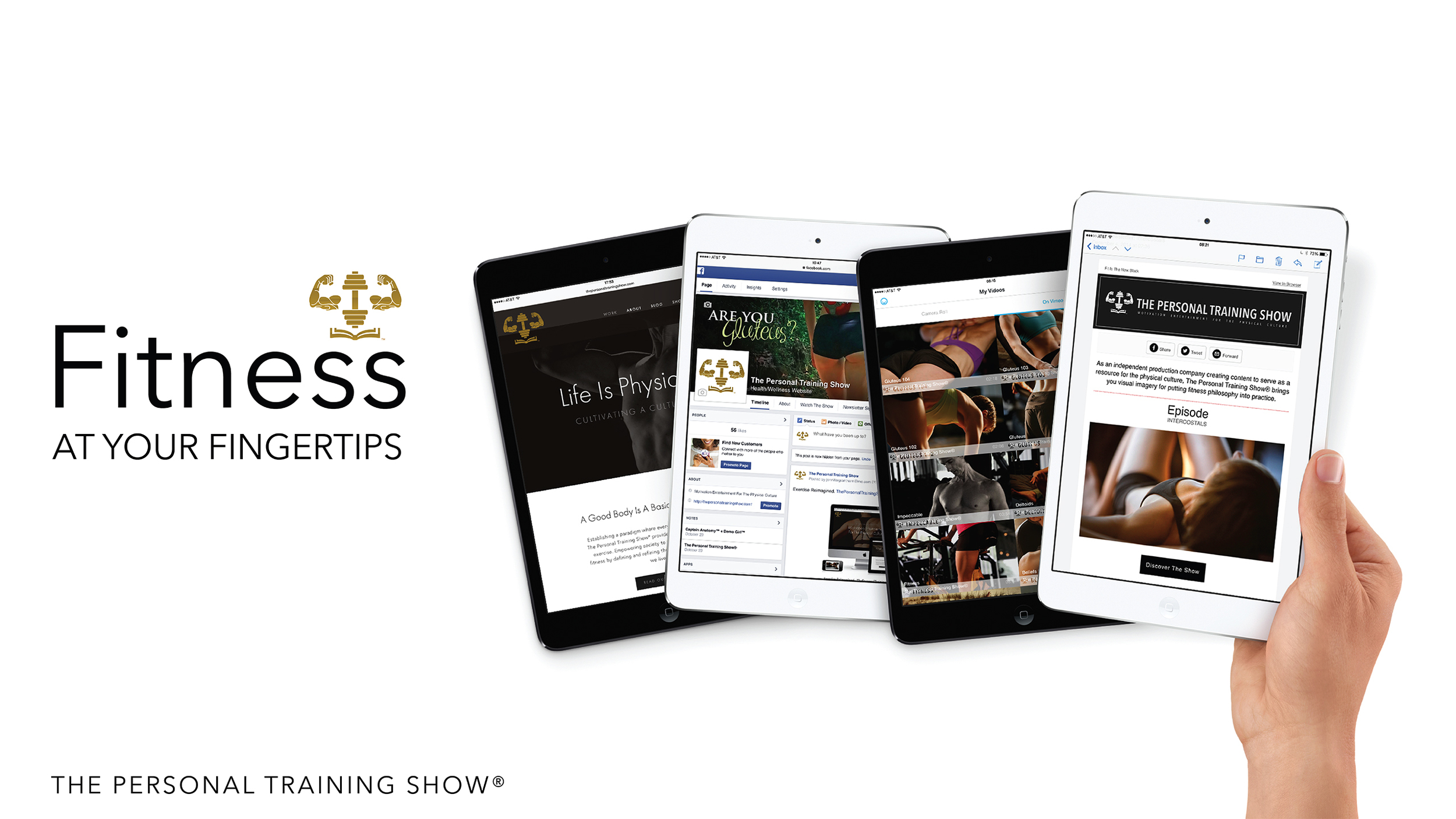 Fitness at your fingertips.