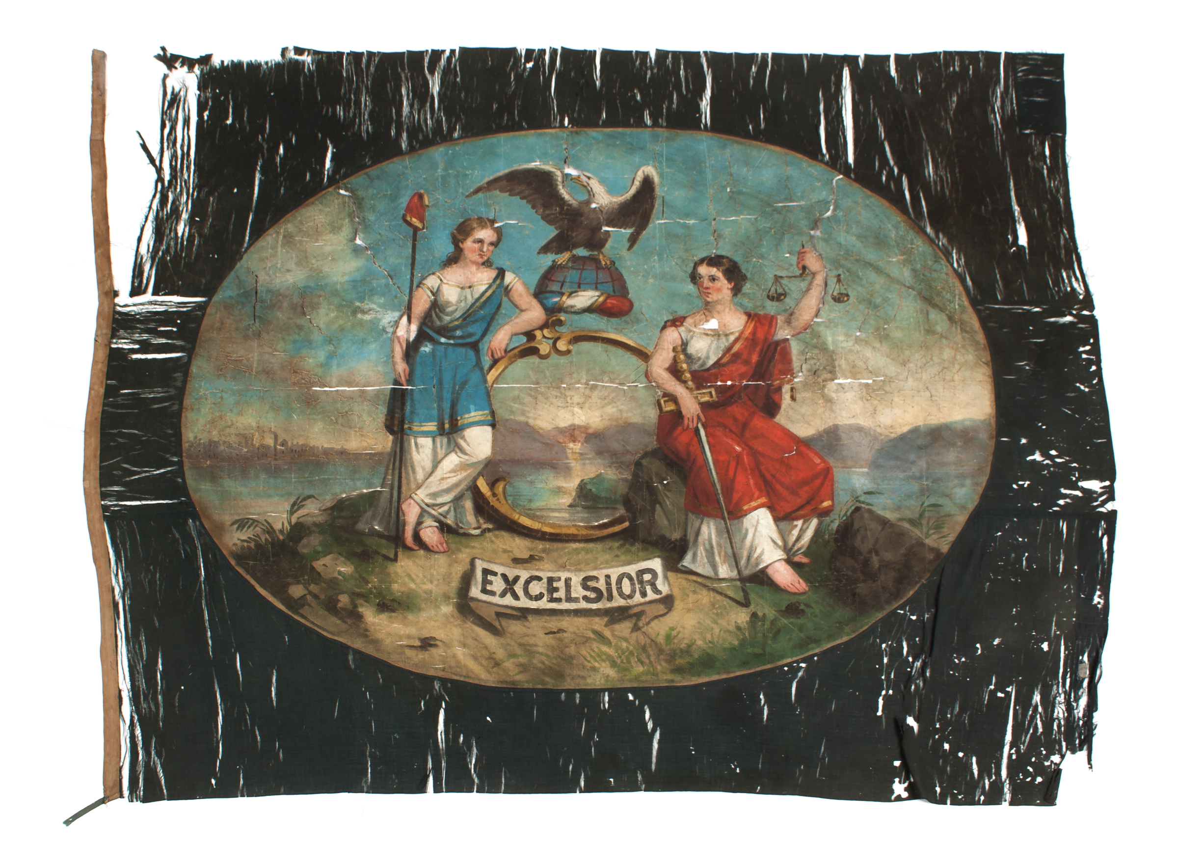 Flag Carried by the 45th NY Volunteer Infantry during the Civil War