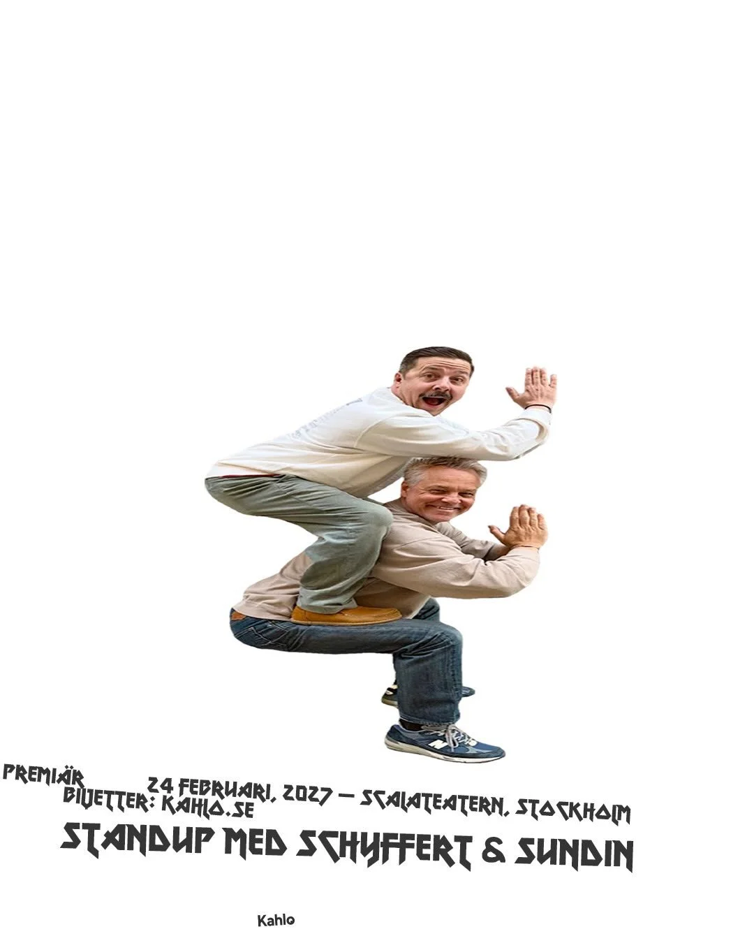 🙏🏼BILJETTSL&Auml;PPSPEPP🙏🏼

GL&Auml;DJENS DAG!😍 NU finns biljetterna ute till Standup med Schyffert &amp; Sundin p&aring; Scalateatern v&aring;ren 2027.
Pass p&aring; osv!

Biljetter och info: Kahlo.se

🩷🩷🩷