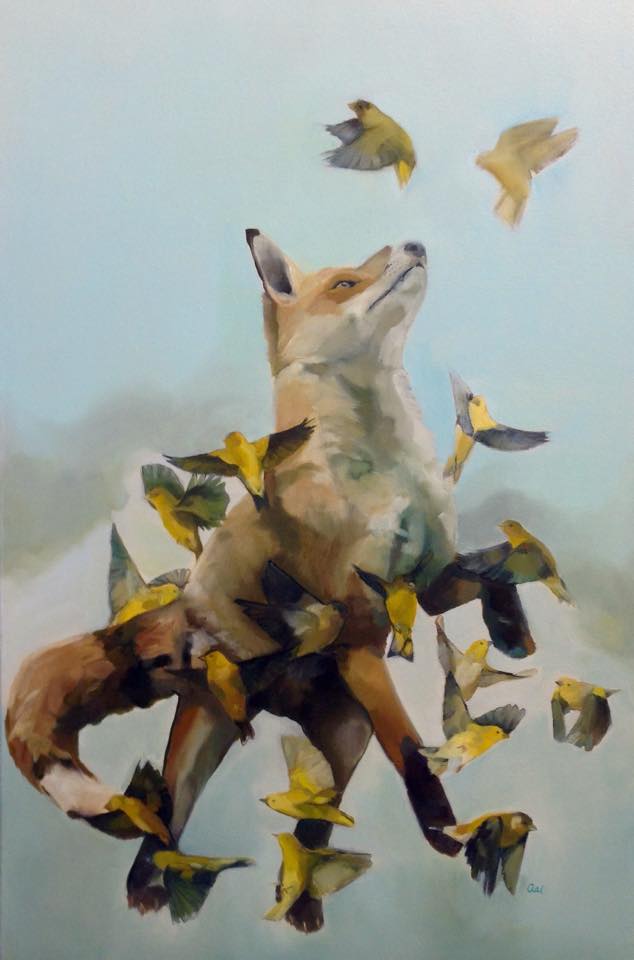 Fox and Finches