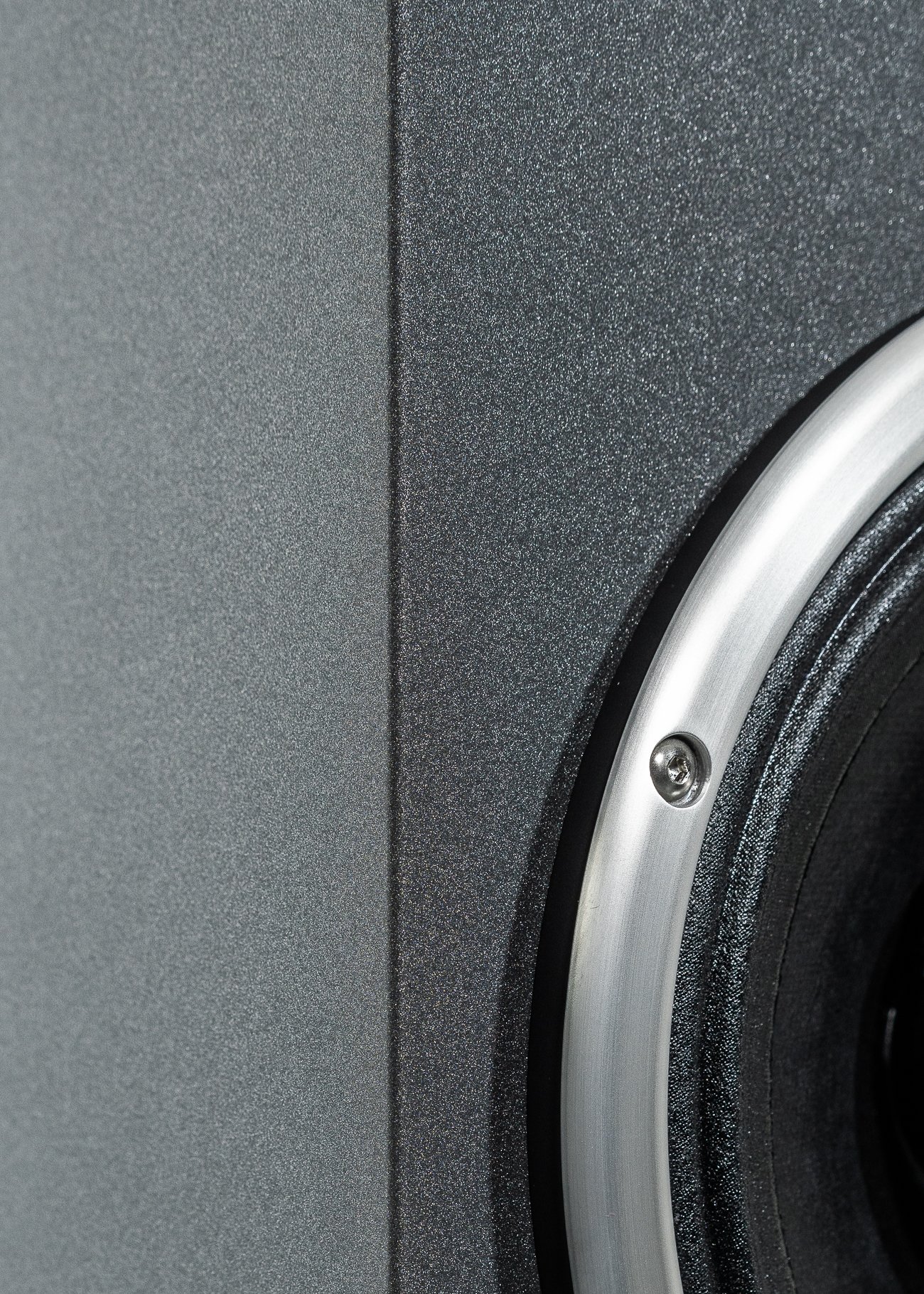Closeup photo showing driver and finish detail.
