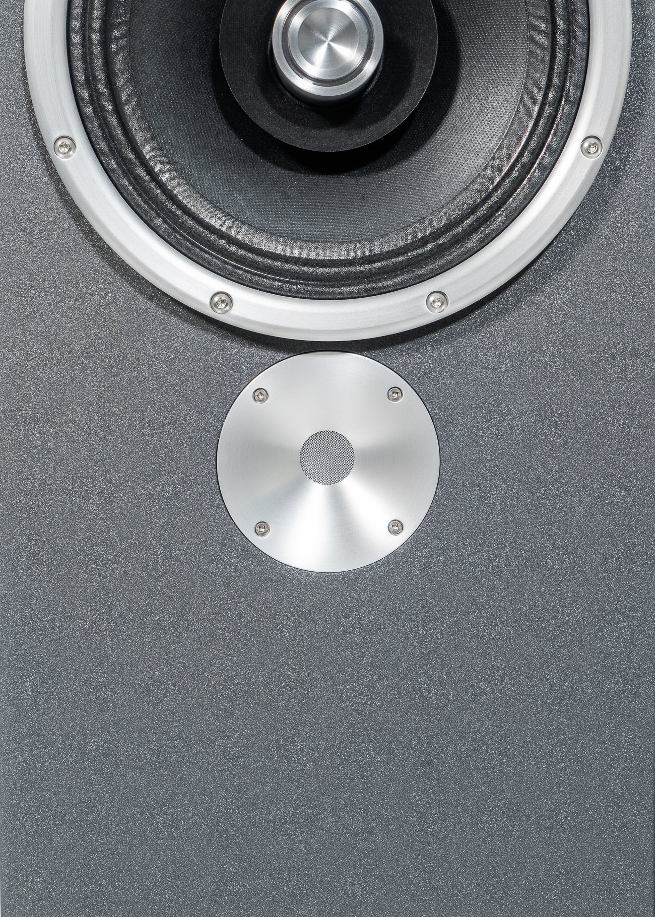 Closeup photo showing driver and finish detail.