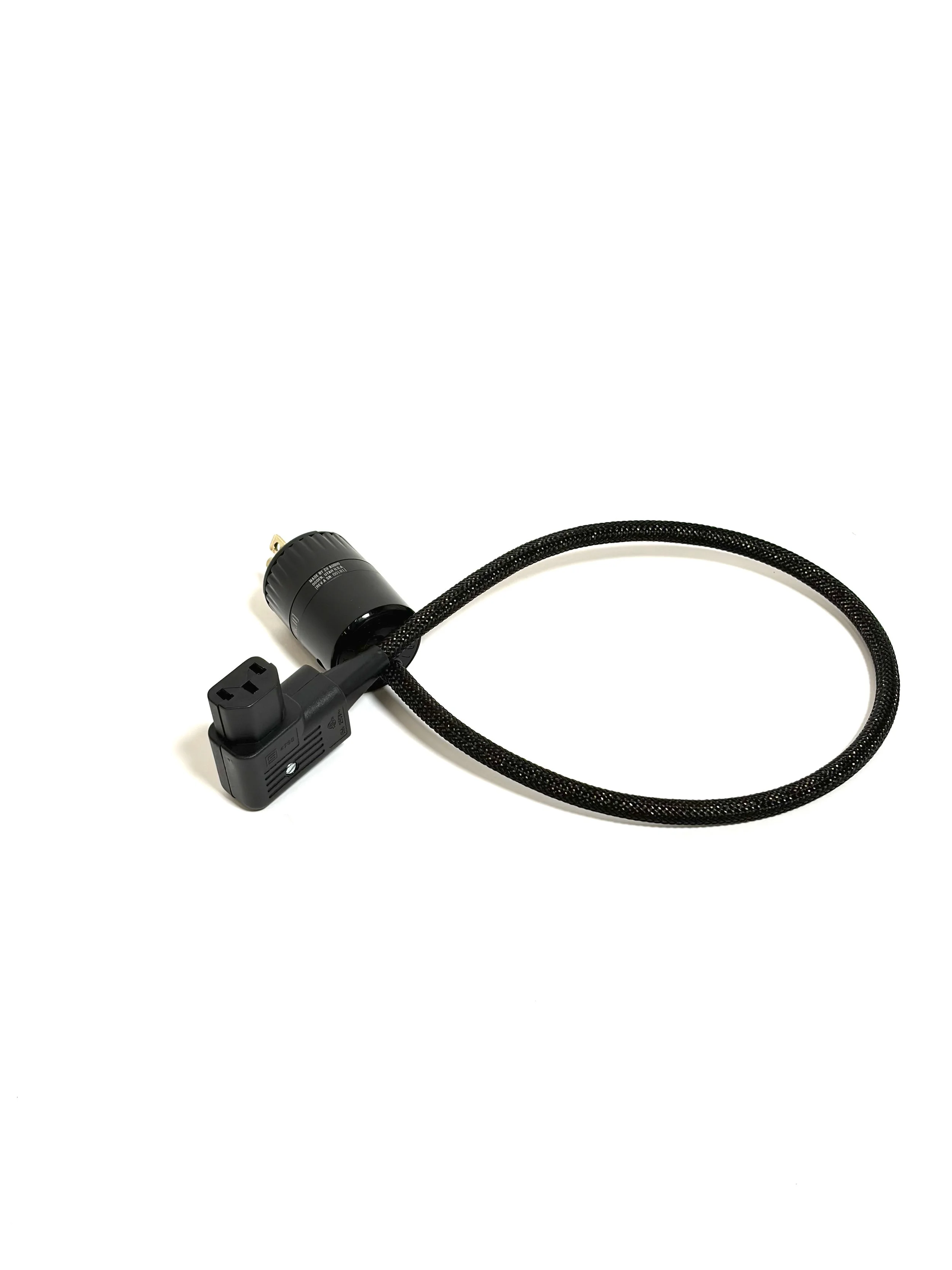 Photo of Zu Event Power Light with right angle IEC connector.