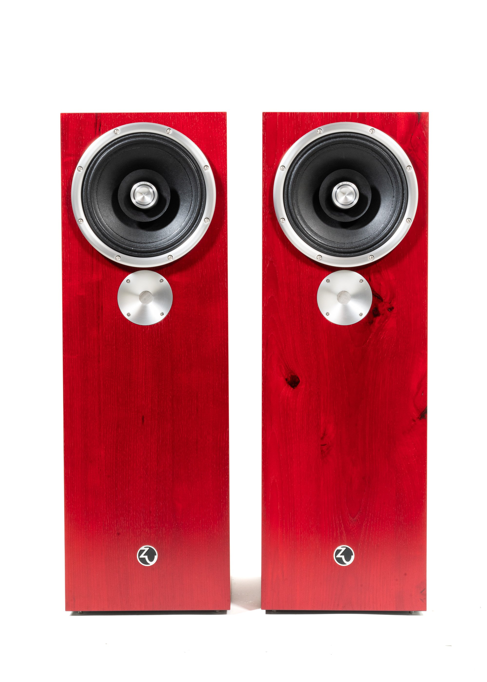 Photo of DW-6 Superfly finished in ruby red hickory.