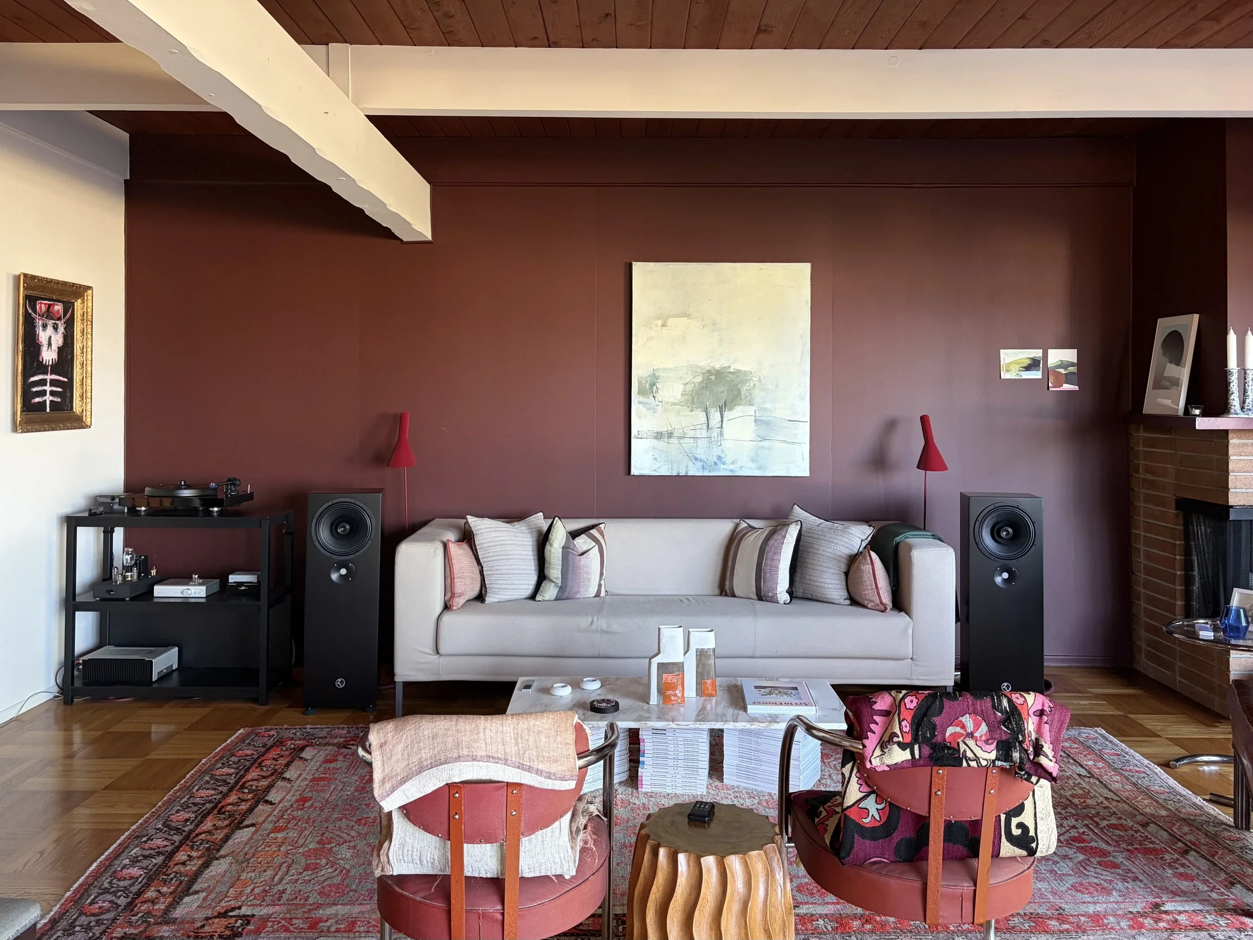 Speakers: DW6 Supreme, Turntable: Pro-Ject, 2Xperience Classic, Tube Power Amp: Decware, Zen Triode SE84UFO, PreAmp: Schiit Saga+, Soild State Amp: Schiit Vidar 2, Solupeak Amplifier Switcher, Phono Preamp: Ifi Zen Phono 3