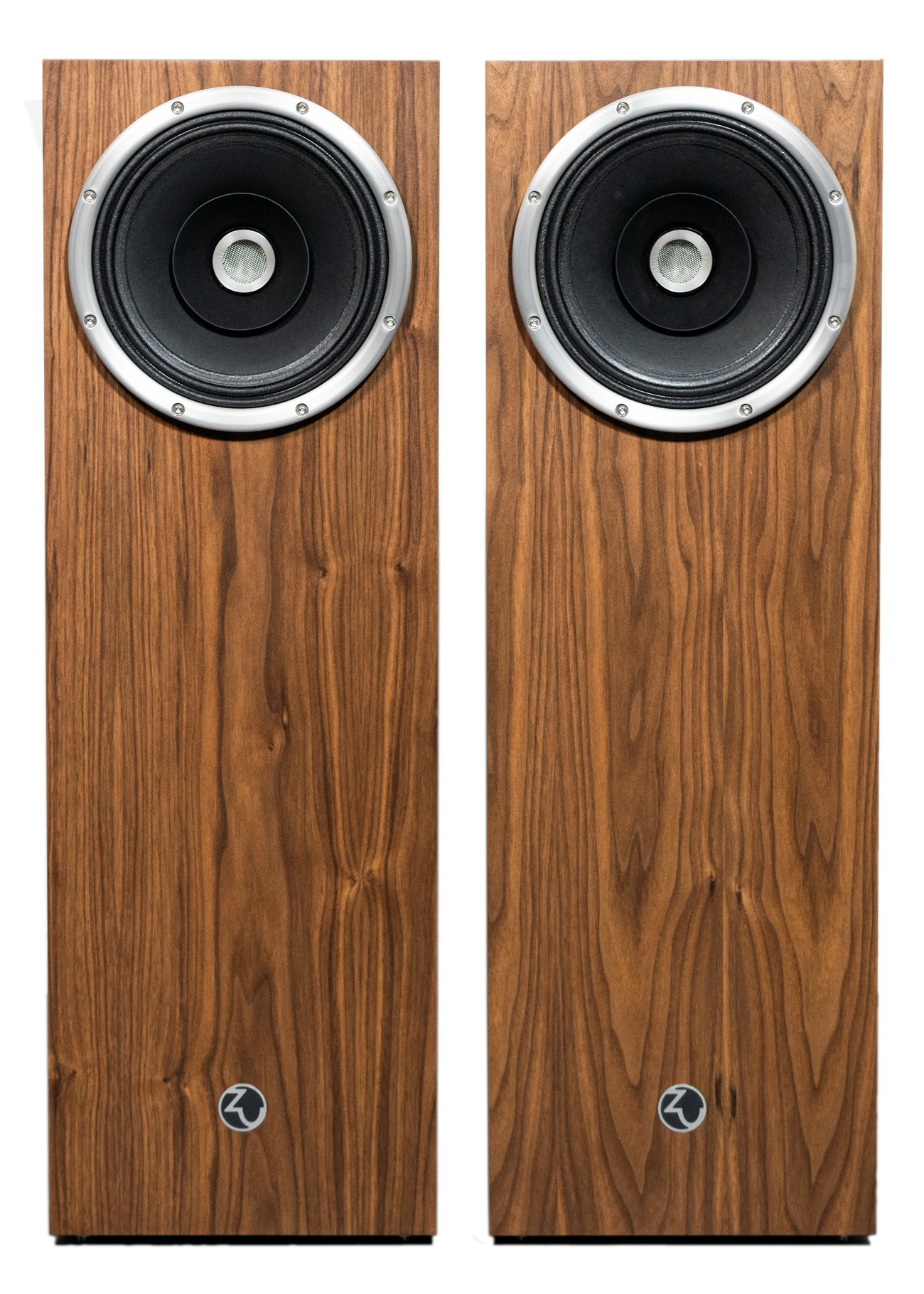 Photo of Zu Union Six finished in American walnut - matched pair.