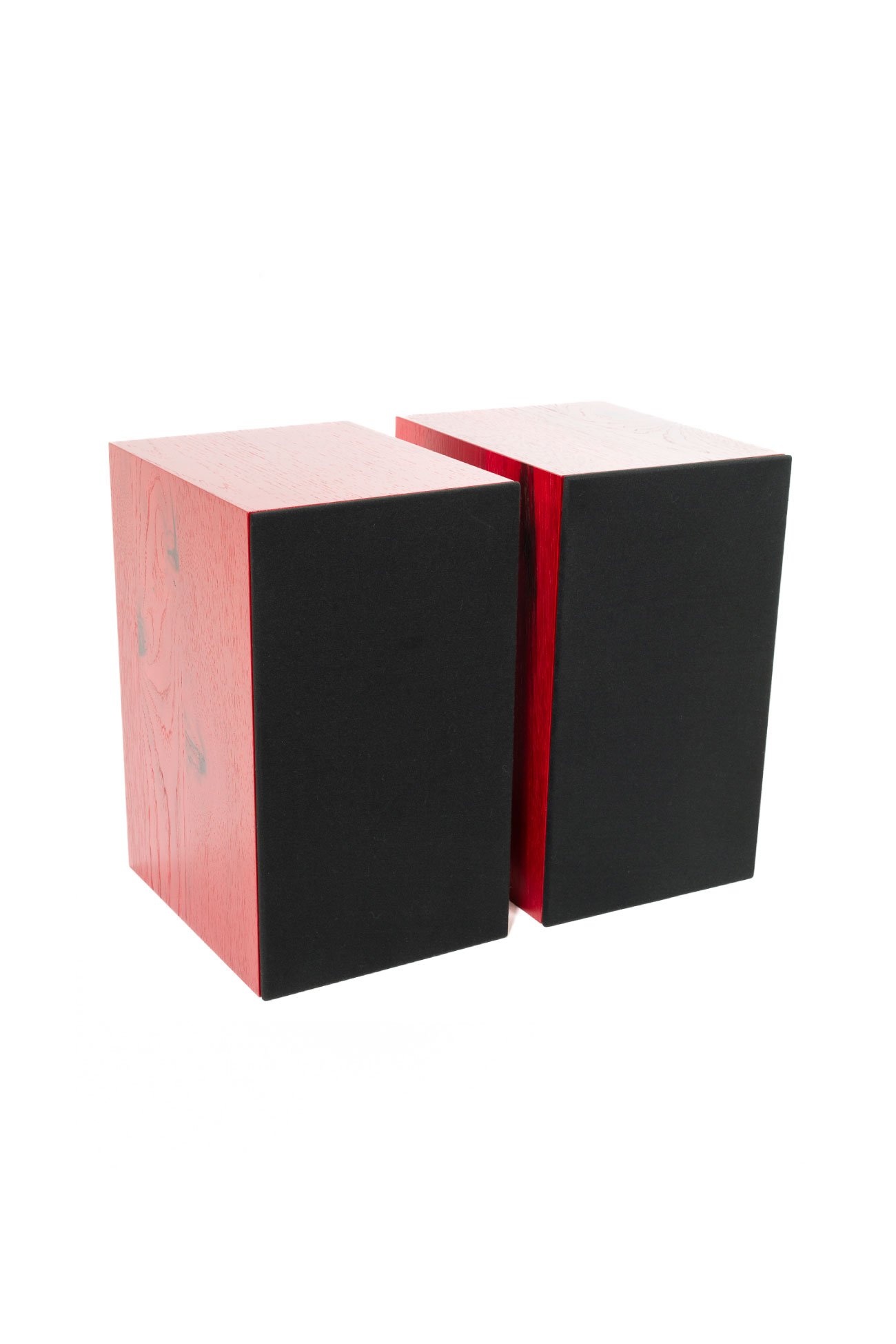 Zu Method Bookshelf Ruby Red Hickory With Grill