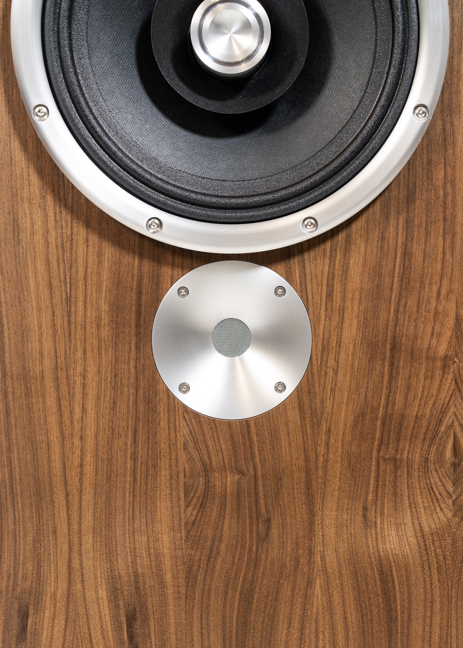Closeup photo showing driver and finish detail.