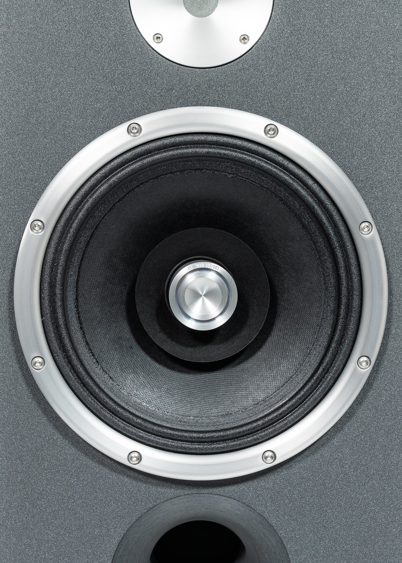 Closeup photo showing driver and finish detail.