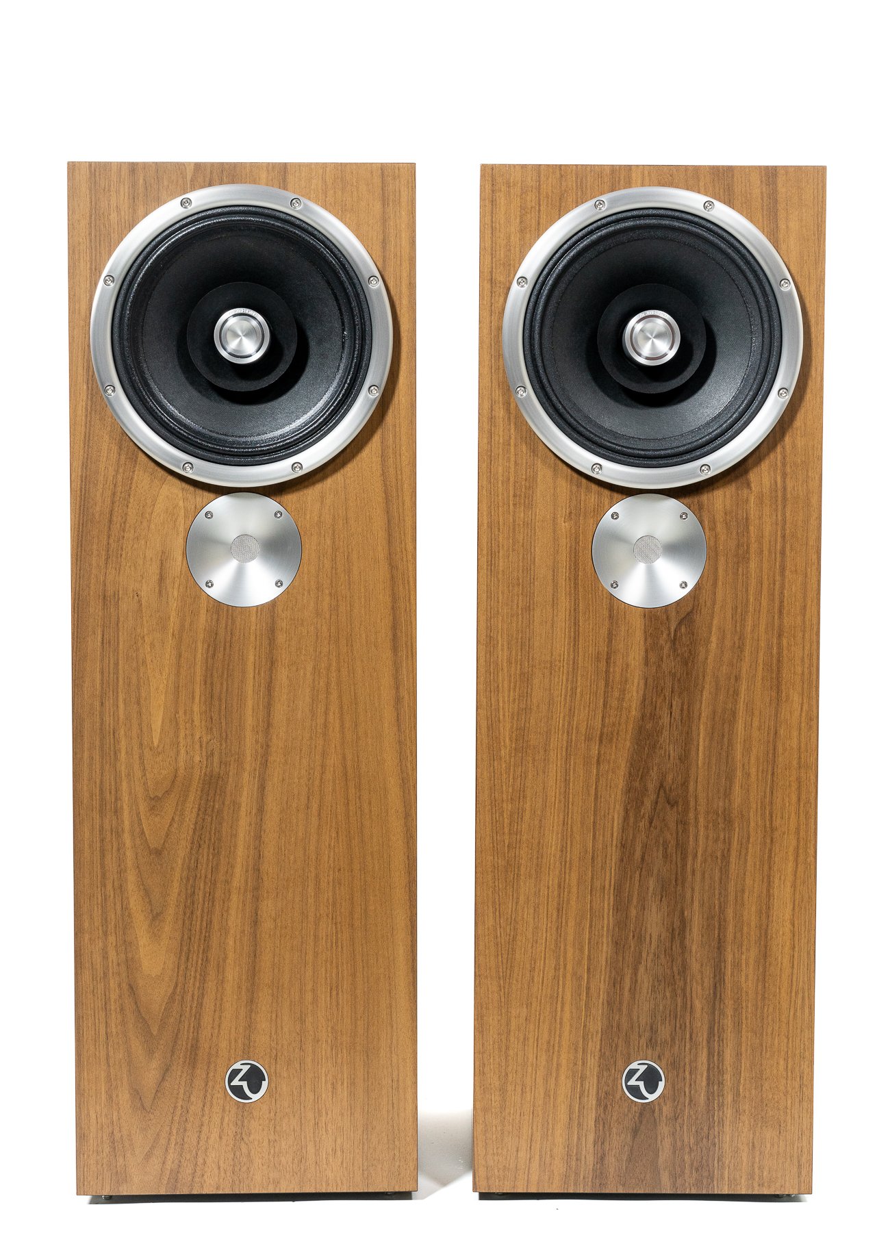 Photo of Zu Dirty Weekend Six loudspeaker finished in American walnut - matched pair.