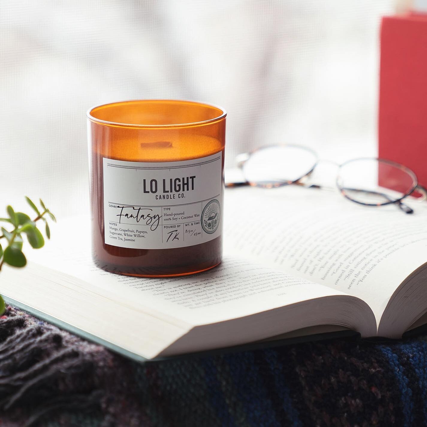 Our &lsquo;Fantasy&rsquo; candle pairs well with evening dragon rides and wizard mischief&mdash;or just daydreams about life in 2019.

.
.
.

#bookstagram #candles #harrypotter #lordoftherings #lolightcandleco #hygge #stephenking #booklover