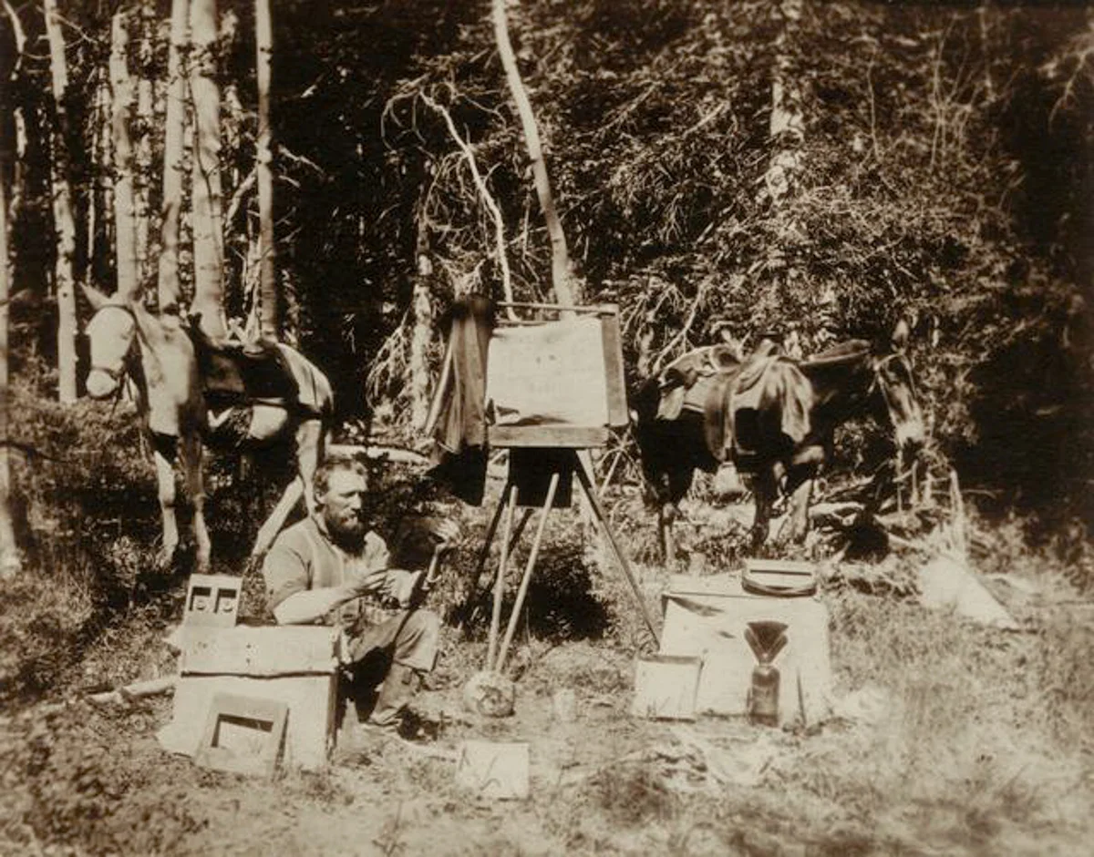 John K. Hillers. Aquarius Plateau, Utah 1872