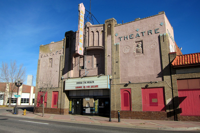 Denver's Historic Aztlan Theatre on Santa Fe Dr.