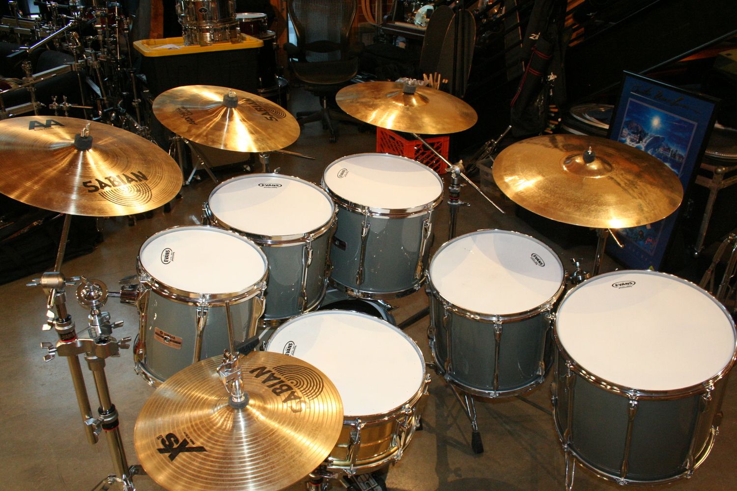 BLOGVintage Drums 1989 Yamaha Recording Custom Turbo Tour
