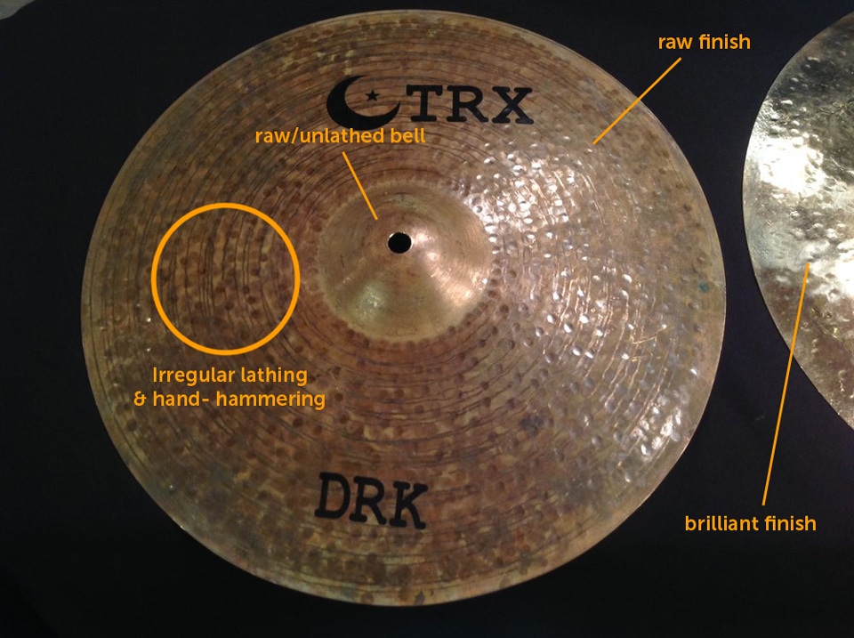 TRX Dark Hi Hat Cymbals