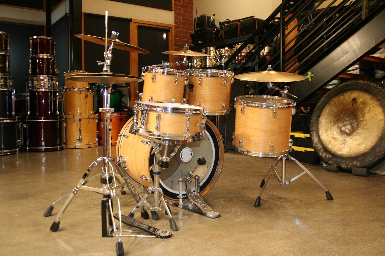 Drum KitsYamaha Stage Custom ADVANTAGE drum set BIRCH Sabian HH AAX AA