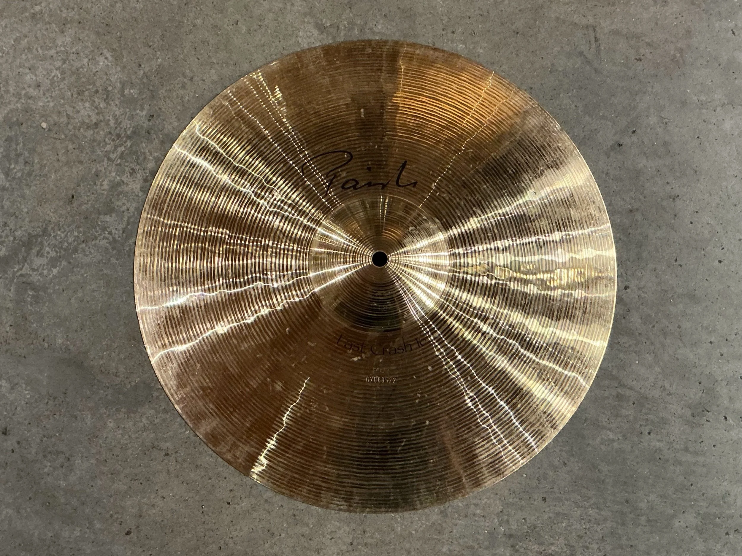 16" Paiste SIGNATURE Fast Crash Cymbal 959g