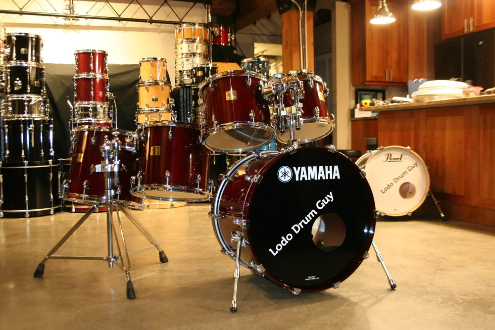 Drum Kits-Yamaha Birch Custom ABSOLUTE shell pack Japan