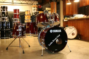 Drum Kits-Yamaha Birch Custom ABSOLUTE shell pack Japan CHERRYWOOD