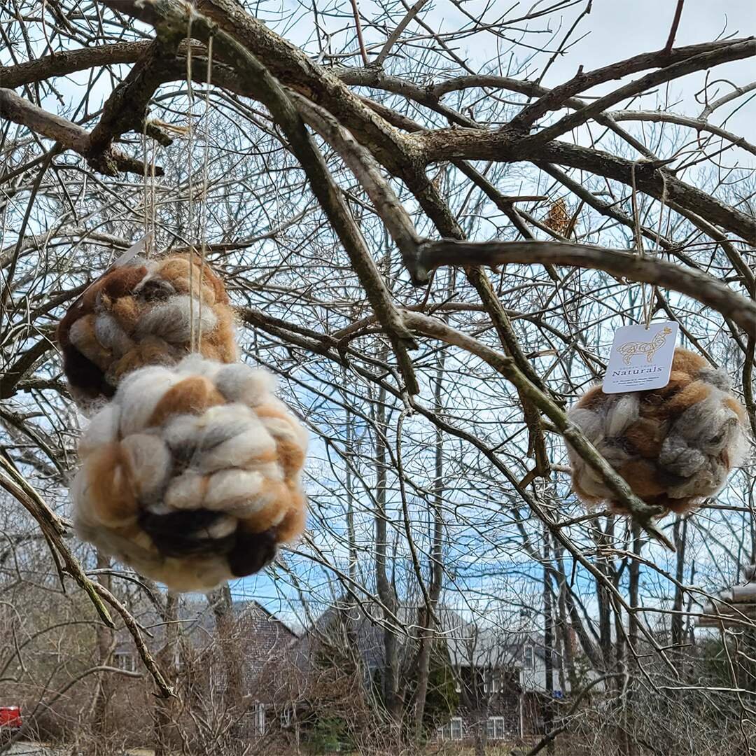 4 Bags Bird Nesting Ball Alpaca Fiber REFILL 