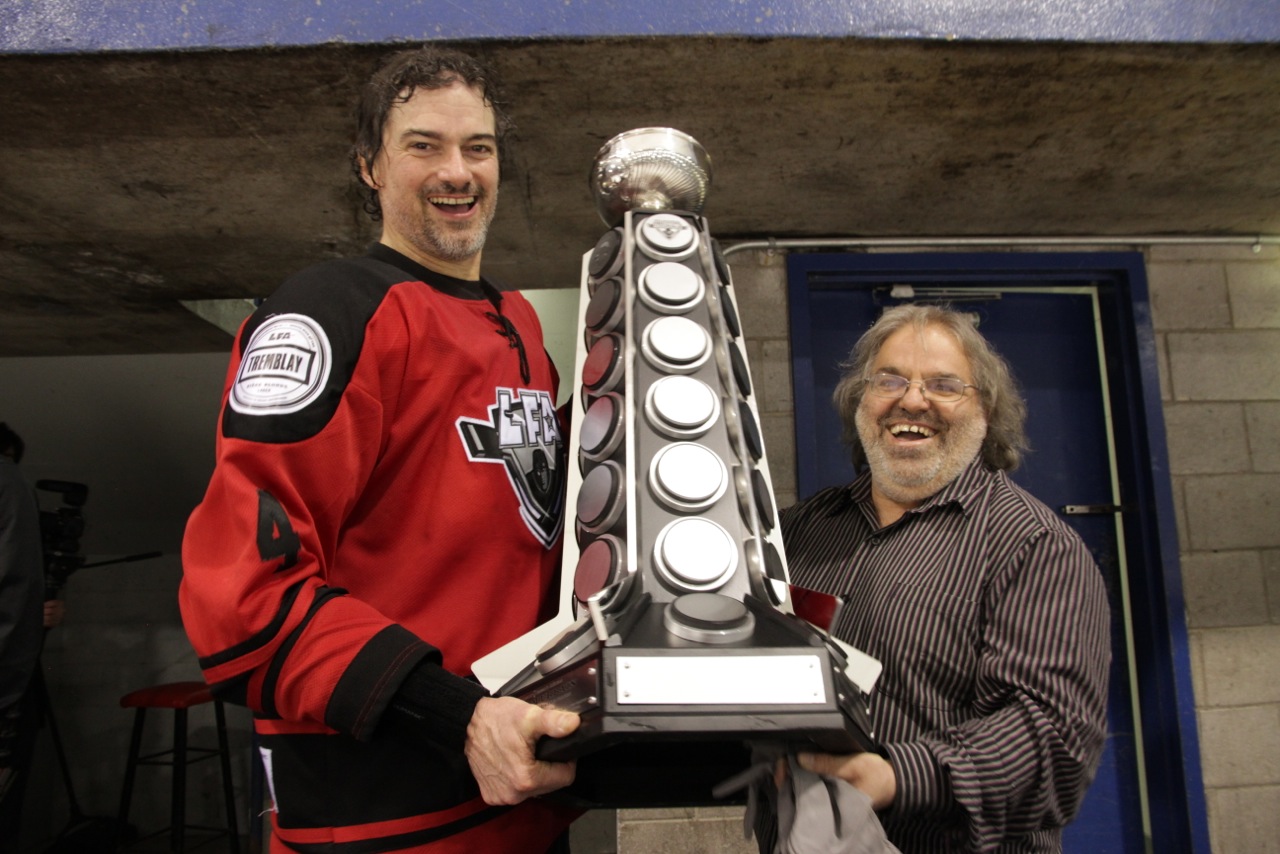 After the big game with the lfa cup and Johnny (photo Michael wees)