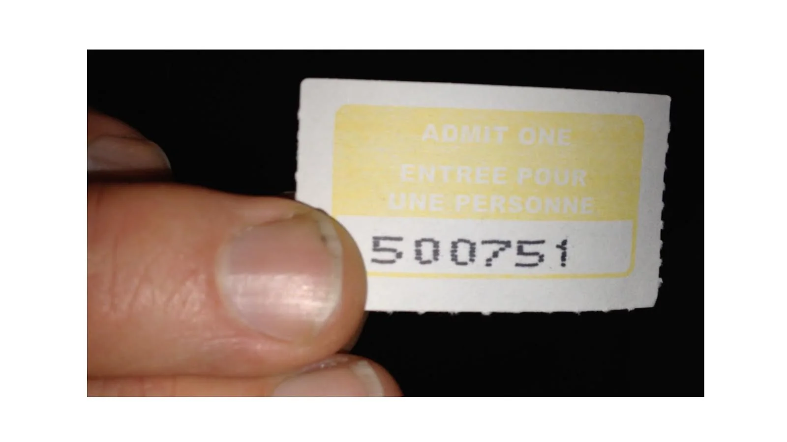 Numéro gagnant du 50/50 d'Octobre