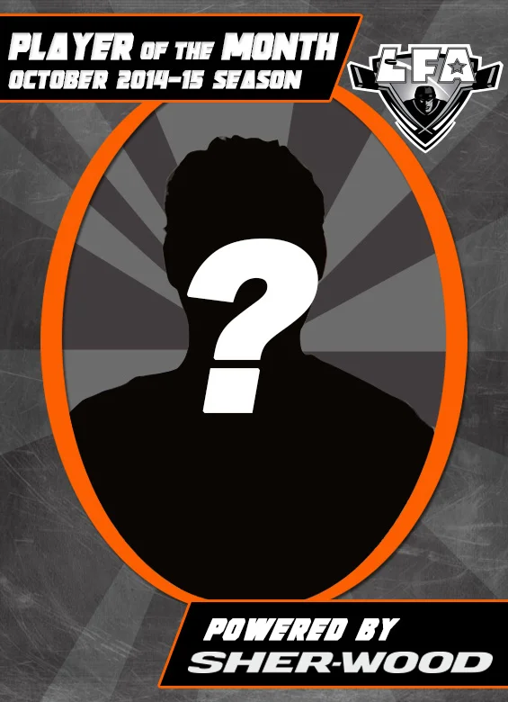 THE PLAYER OF THE MONTH POWERED BY SHER-WOOD