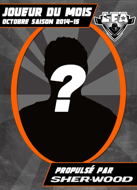 LE JOUEUR DU MOIS PROPULSÉ PAR SHER-WOOD