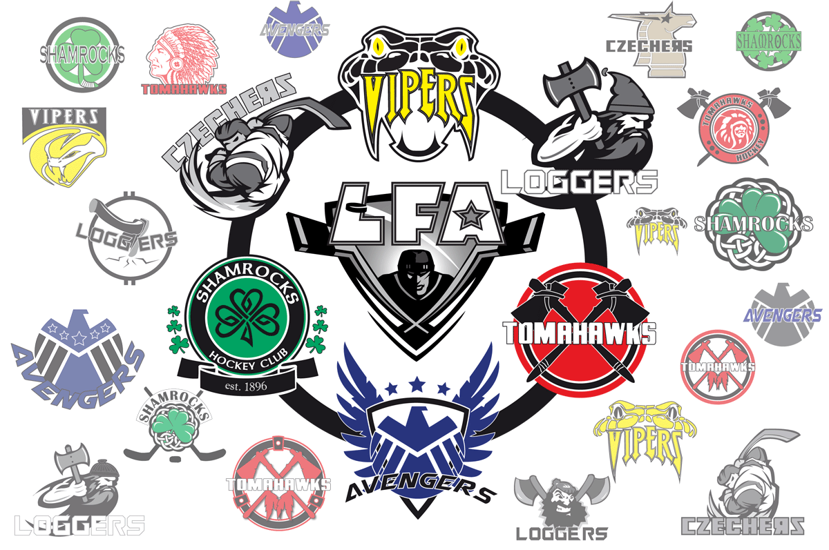  LFA's new team logos. 