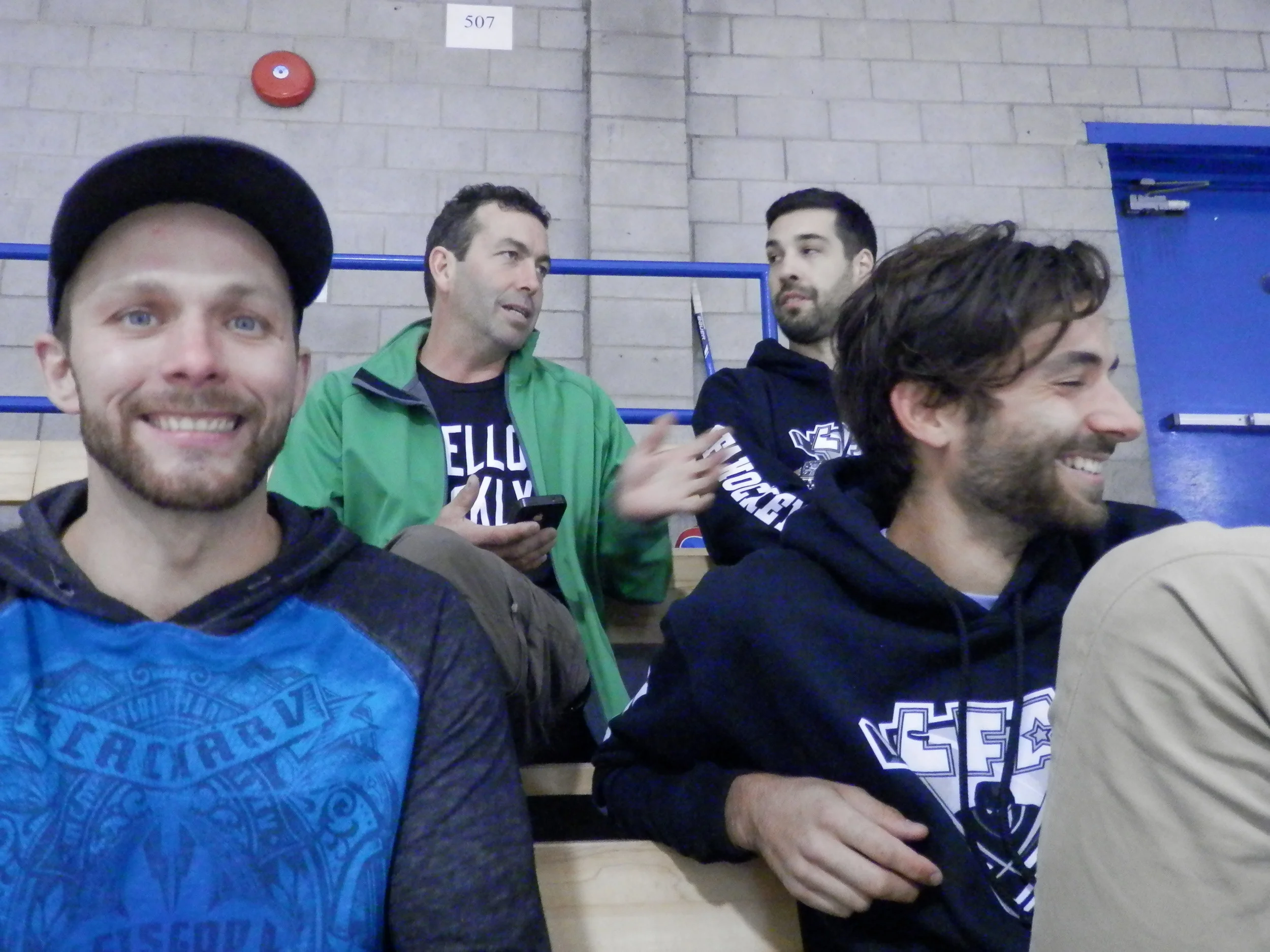 DES BOYS QUI PARTICIPENT À TOUT CE QUE LA LFA AS TO OFFER ET QUI CONTRIBUENT À LA GOOD VIBE IN OUR LEAGUE. FROM TOP À EN BAS: DONALD, JACOB, ERIC & ARNAUD (photo JFD)