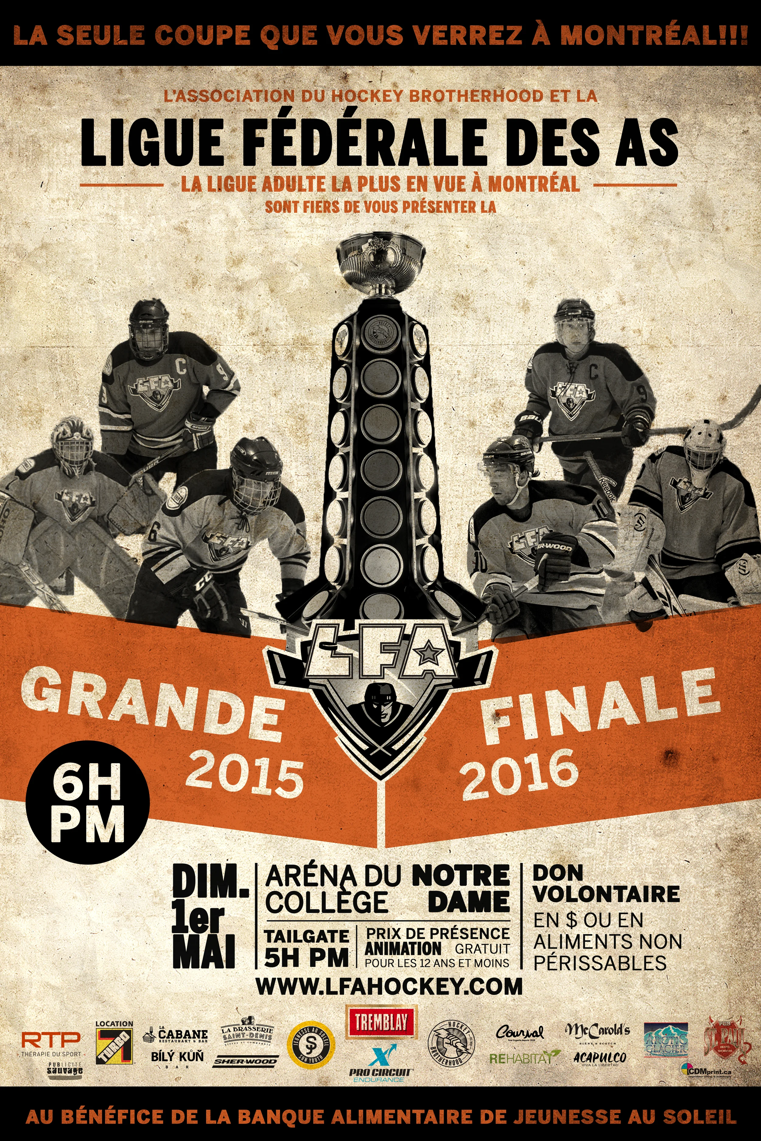 THE NEW POSTER DE LA GRANDE FINALE LFA IS READY !