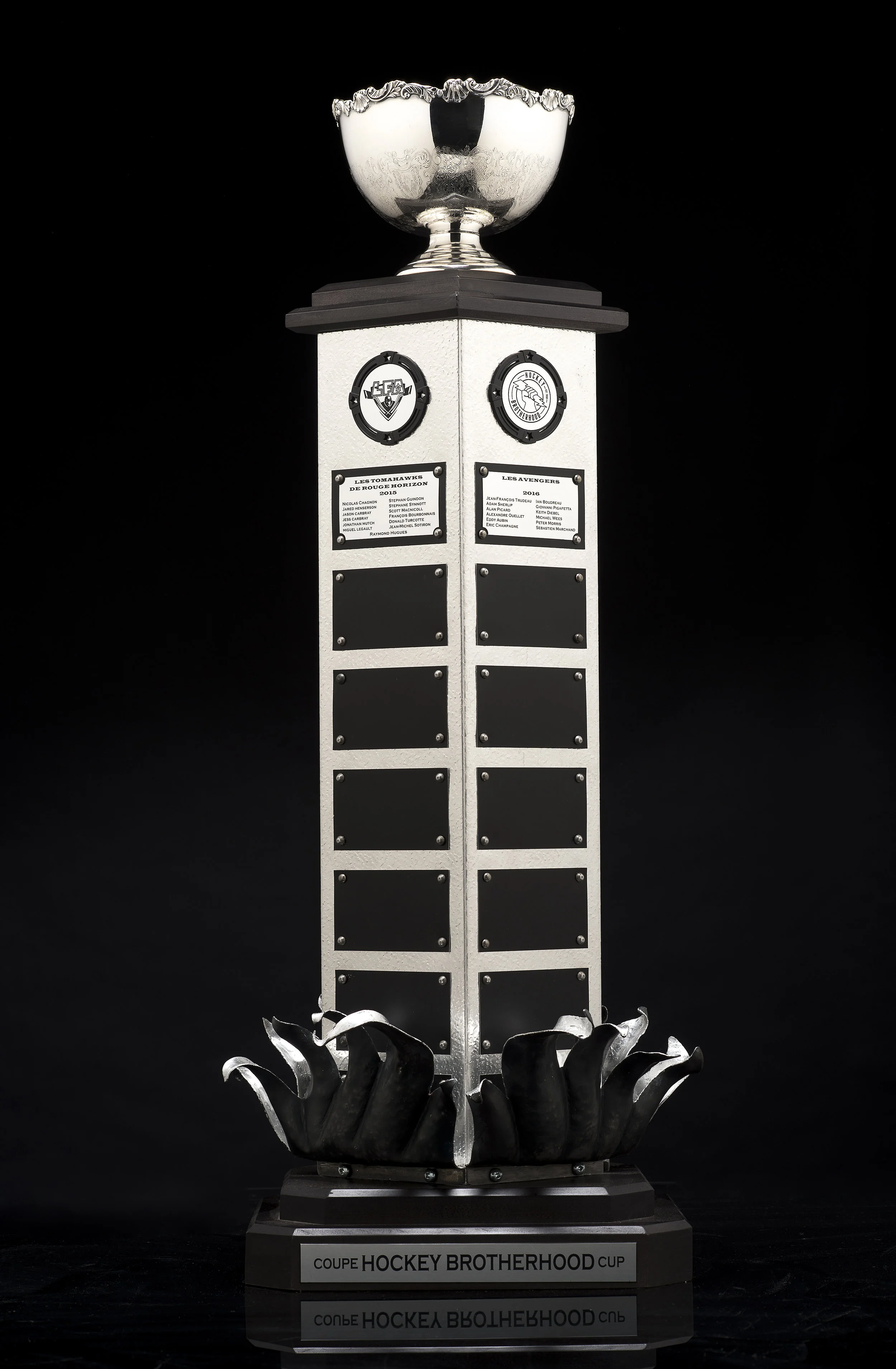the hockey brotherhood cup (summer season championship game trophy) Photo Bruno Petrozza