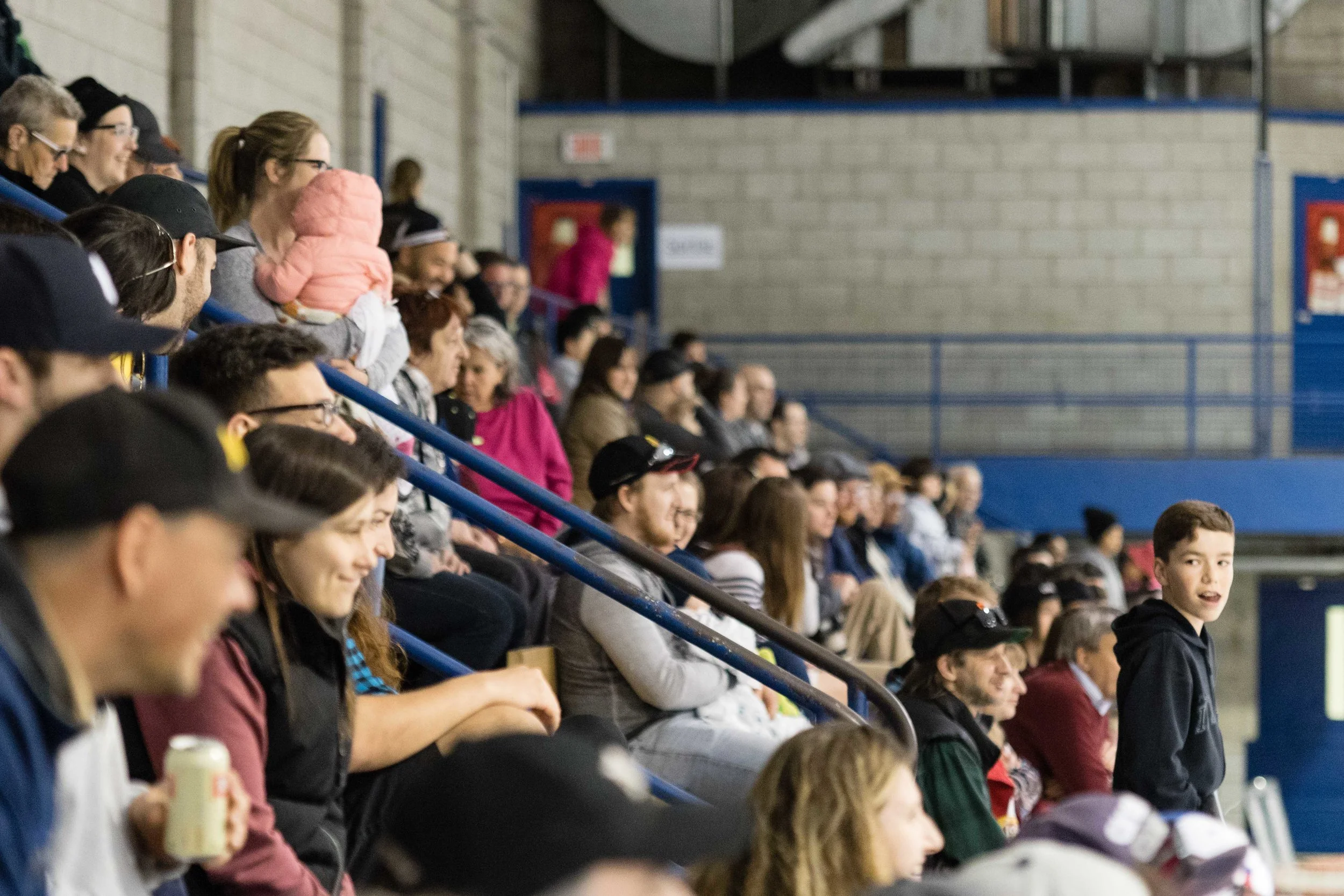 like for every championship game we expect a big crowd to cheer the boys on and to support a good cause (photo joseph fleming)