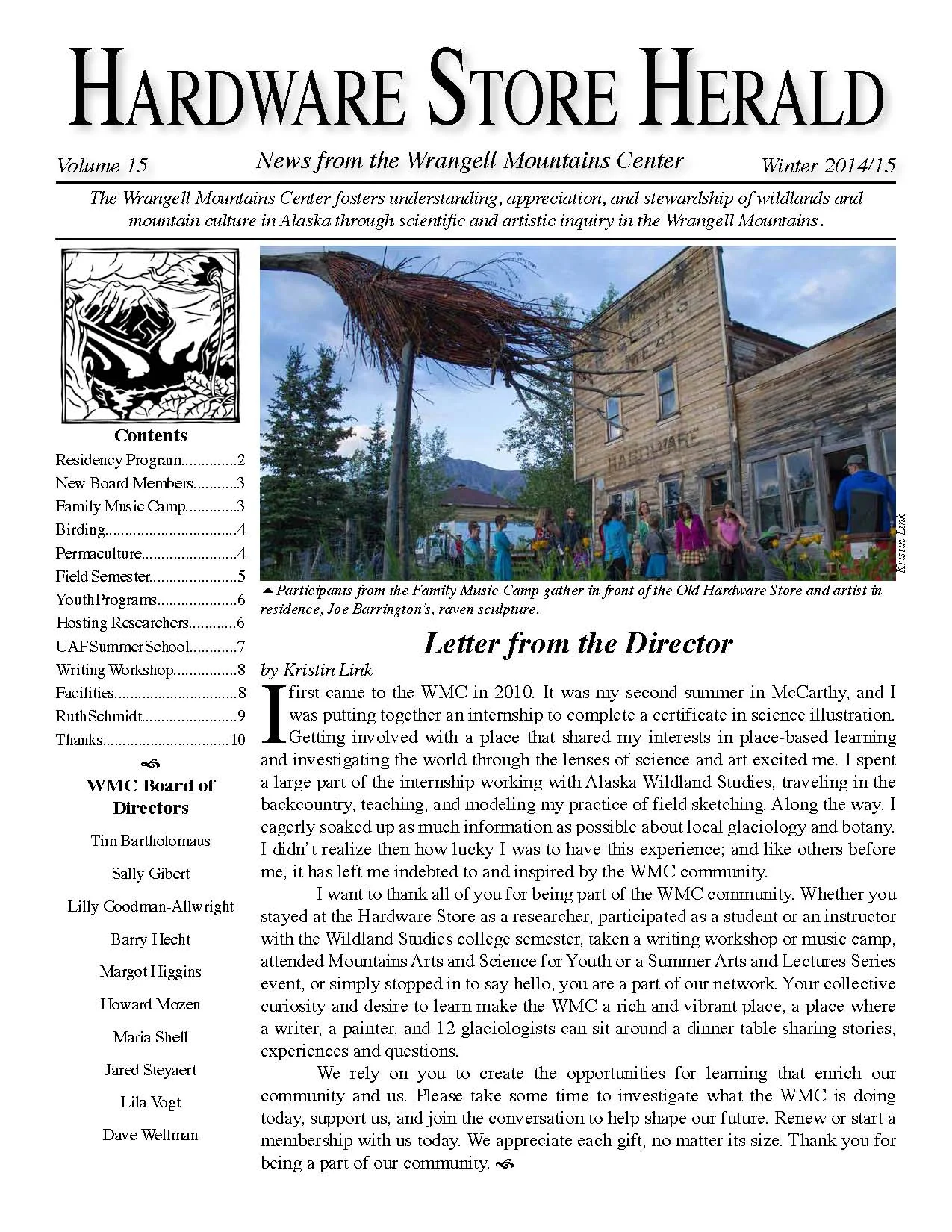 2014/15 Hardware Store Herald